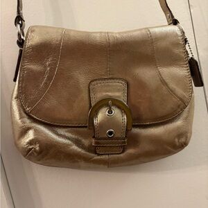 Elegant Metallic Shoulder Bag